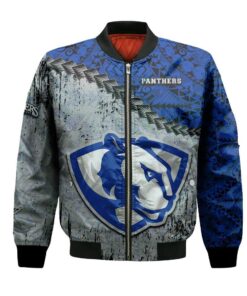 Eastern Illinois Panthers Bomber Jacket 3D Printed Grunge Polynesian Tattoo - livanniespoon Store