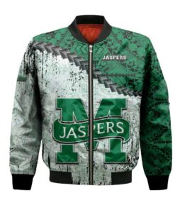 Manhattan Jaspers Bomber Jacket 3D Printed Grunge Polynesian Tattoo - livanniespoon Store