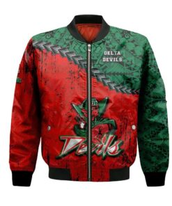 Mississippi Valley State Delta Devils Bomber Jacket 3D Printed Grunge Polynesian Tattoo - livanniespoon Store