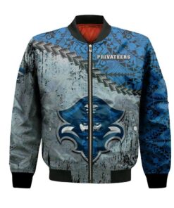 New Orleans Privateers Bomber Jacket 3D Printed Grunge Polynesian Tattoo - livanniespoon Store