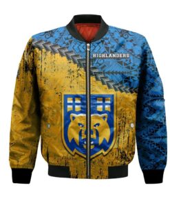 Uc Riverside Highlanders Bomber Jacket 3D Printed Grunge Polynesian Tattoo - livanniespoon Store