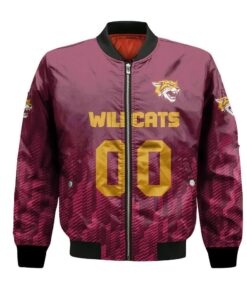 Bethune-Cookman Wildcats Bomber Jacket 3D Printed Team Logo Custom Text And Number - livanniespoon Store