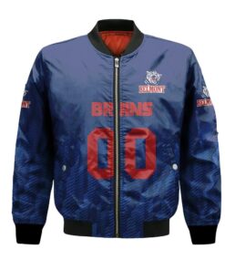 Belmont Bruins Bomber Jacket 3D Printed Team Logo Custom Text And Number - livanniespoon Store