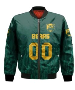 Baylor Bears Bomber Jacket 3D Printed Team Logo Custom Text And Number - livanniespoon Store
