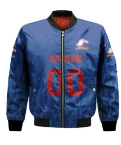 American Eagles Bomber Jacket 3D Printed Team Logo Custom Text And Number - livanniespoon Store