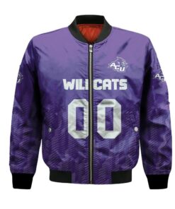 Abilene Christian Wildcats Bomber Jacket 3D Printed Team Logo Custom Text And Number - livanniespoon Store