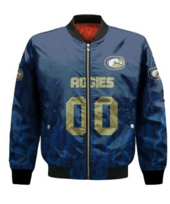 California Davis Aggies Bomber Jacket 3D Printed Team Logo Custom Text And Number - livanniespoon Store