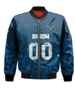 Howard Bison Bomber Jacket 3D Printed Team Logo Custom Text And Number - livanniespoon Store