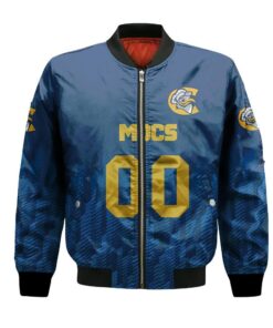 Chattanooga Mocs Bomber Jacket 3D Printed Team Logo Custom Text And Number - livanniespoon Store