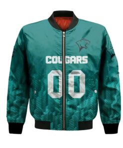 Chicago State Cougars Bomber Jacket 3D Printed Team Logo Custom Text And Number - livanniespoon Store