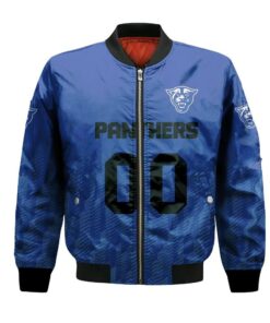 Georgia State Panthers Bomber Jacket 3D Printed Team Logo Custom Text And Number - livanniespoon Store