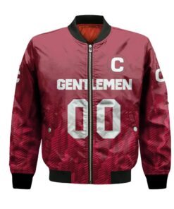 Centenary Gentlemen Bomber Jacket 3D Printed Team Logo Custom Text And Number - livanniespoon Store