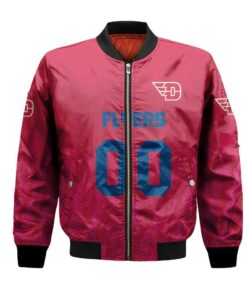 Dayton Flyers Bomber Jacket 3D Printed Team Logo Custom Text And Number - livanniespoon Store