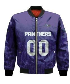 High Point Panthers Bomber Jacket 3D Printed Team Logo Custom Text And Number - livanniespoon Store