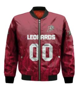 Lafayette Leopards Bomber Jacket 3D Printed Team Logo Custom Text And Number - livanniespoon Store