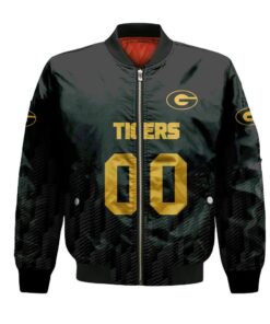 Grambling State Tigers Bomber Jacket 3D Printed Team Logo Custom Text And Number - livanniespoon Store