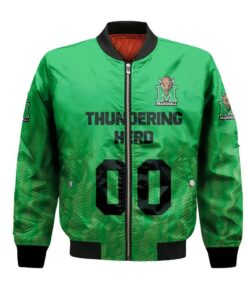 Marshall Thundering Herd Bomber Jacket 3D Printed Team Logo Custom Text And Number - livanniespoon Store