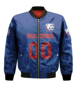 Louisiana Tech Bulldogs Bomber Jacket 3D Printed Team Logo Custom Text And Number - livanniespoon Store