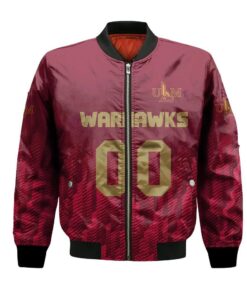 Louisiana-Monroe Warhawks Bomber Jacket 3D Printed Team Logo Custom Text And Number - livanniespoon Store