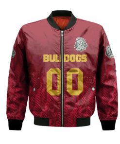Minnesota-Duluth Bulldogs Bomber Jacket 3D Printed Team Logo Custom Text And Number - livanniespoon Store