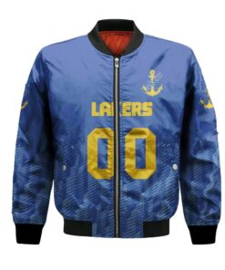 Lake Superior State Lakers Bomber Jacket 3D Printed Team Logo Custom Text And Number - livanniespoon Store