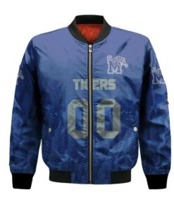 Memphis Tigers Bomber Jacket 3D Printed Team Logo Custom Text And Number - livanniespoon Store