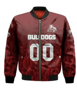 Mississippi State Bulldogs Bomber Jacket 3D Printed Team Logo Custom Text And Number - livanniespoon Store