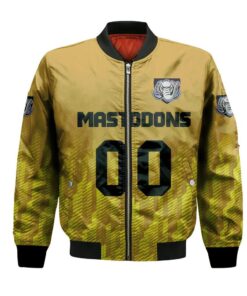 Purdue Fort Wayne Mastodons Bomber Jacket 3D Printed Team Logo Custom Text And Number - livanniespoon Store