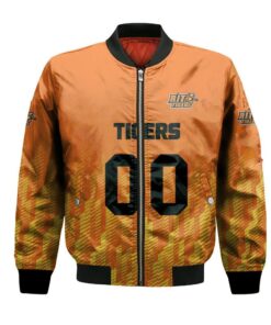 Rit Tigers Bomber Jacket 3D Printed Team Logo Custom Text And Number - livanniespoon Store