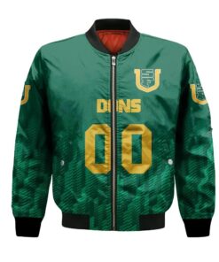 San Francisco Dons Bomber Jacket 3D Printed Team Logo Custom Text And Number - livanniespoon Store