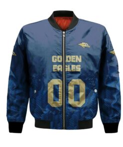 Oral Roberts Golden Eagles Bomber Jacket 3D Printed Team Logo Custom Text And Number - livanniespoon Store
