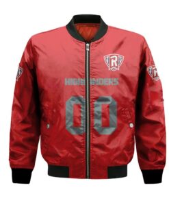 Radford Highlanders Bomber Jacket 3D Printed Team Logo Custom Text And Number - livanniespoon Store