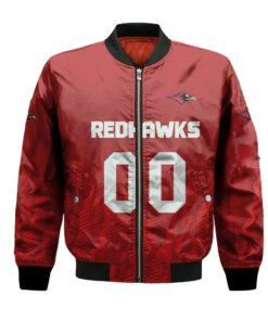 Seattle Redhawks Bomber Jacket 3D Printed Team Logo Custom Text And Number - livanniespoon Store