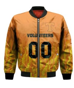 Tennessee Volunteers Bomber Jacket 3D Printed Team Logo Custom Text And Number - livanniespoon Store