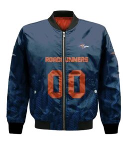 Utsa Roadrunners Bomber Jacket 3D Printed Team Logo Custom Text And Number - livanniespoon Store