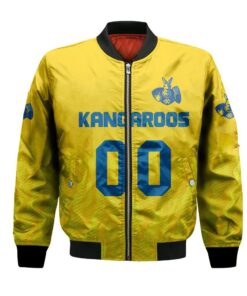 Umkc Kangaroos Bomber Jacket 3D Printed Team Logo Custom Text And Number - livanniespoon Store