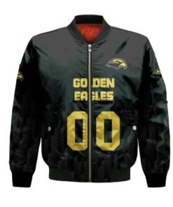 Southern Miss Golden Eagles Bomber Jacket 3D Printed Team Logo Custom Text And Number - livanniespoon Store