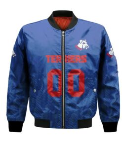 St. Francis Brooklyn Terriers Bomber Jacket 3D Printed Team Logo Custom Text And Number - livanniespoon Store