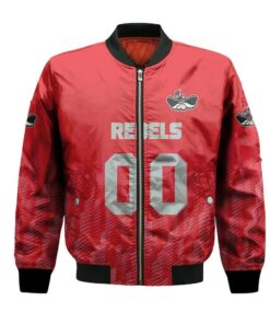 Unlv Rebels Bomber Jacket 3D Printed Team Logo Custom Text And Number - livanniespoon Store