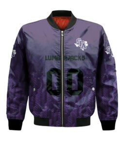 Stephen F. Austin Lumberjacks Bomber Jacket 3D Printed Team Logo Custom Text And Number - livanniespoon Store