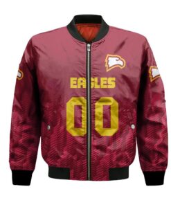 Winthrop Eagles Bomber Jacket 3D Printed Team Logo Custom Text And Number - livanniespoon Store