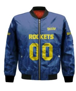 Toledo Rockets Bomber Jacket 3D Printed Team Logo Custom Text And Number - livanniespoon Store
