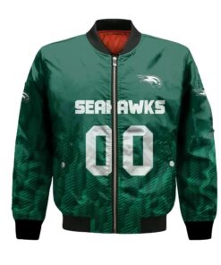Wagner Seahawks Bomber Jacket 3D Printed Team Logo Custom Text And Number - livanniespoon Store