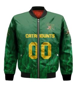Vermont Catamounts Bomber Jacket 3D Printed Team Logo Custom Text And Number - livanniespoon Store