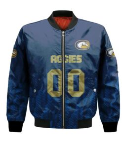 Uc Davis Aggies Bomber Jacket 3D Printed Team Logo Custom Text And Number - livanniespoon Store