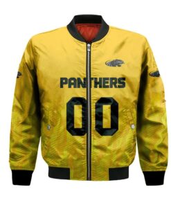 Wisconsin-Milwaukee Panthers Bomber Jacket 3D Printed Team Logo Custom Text And Number - livanniespoon Store