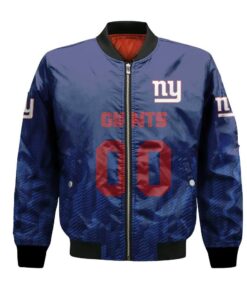 New York Giants Bomber Jacket 3D Printed Team Logo Custom Text And Number - livanniespoon Store