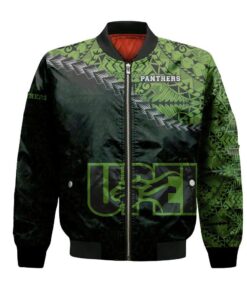 Upei Panthers Bomber Jacket 3D Printed Grunge Polynesian Tattoo - livanniespoon Store