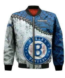 Brooks Bombers Bomber Jacket 3D Printed Grunge Polynesian Tattoo - livanniespoon Store