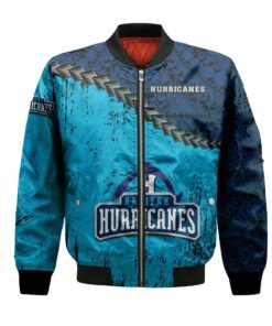 Halifax Hurricanes Bomber Jacket 3D Printed Grunge Polynesian Tattoo - livanniespoon Store